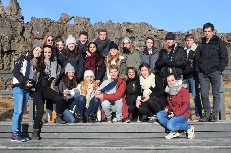 le groupe à Thingvellir 1